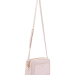 Borsa a tracolla da donna Ecopelle 7181-BEIGE Sergio Valentini