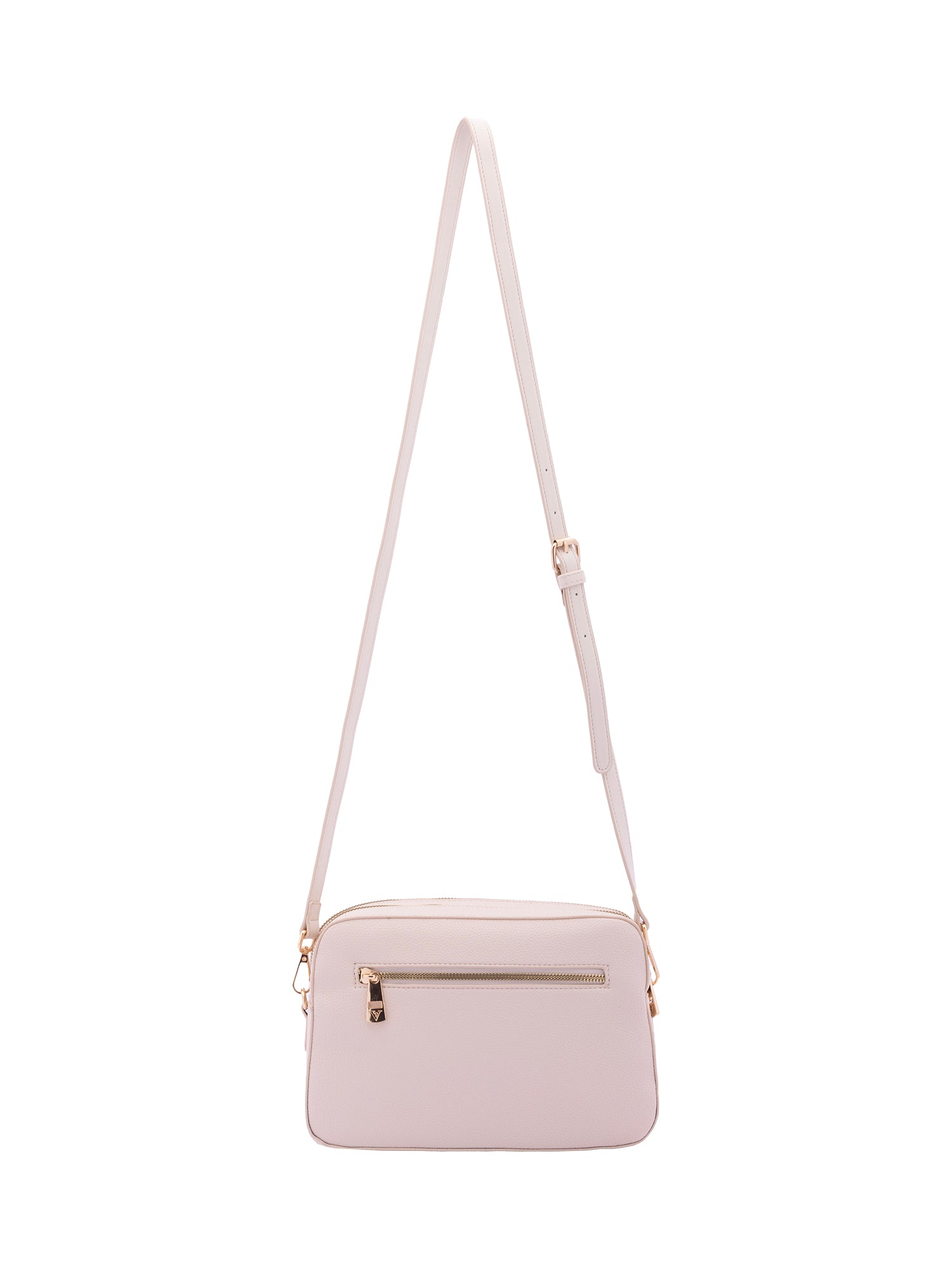 Borsa a tracolla da donna Ecopelle 7181-BEIGE Sergio Valentini