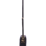 Borsa a tracolla da donna Ecopelle 7181-BLACK Sergio Valentini