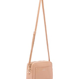 Borsa a tracolla da donna Ecopelle 7181-CHOCO Sergio Valentini