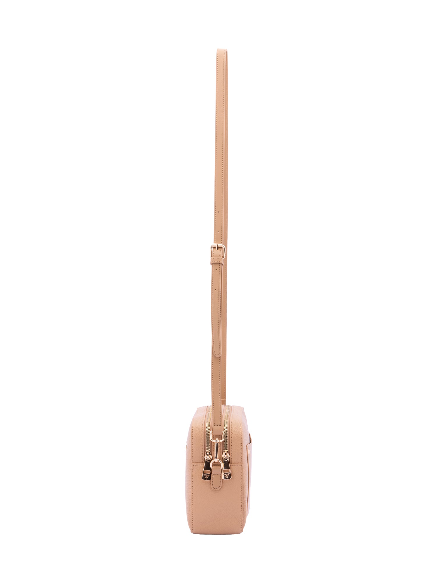 Borsa a tracolla da donna Ecopelle 7181-CHOCO Sergio Valentini