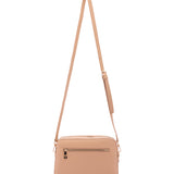 Borsa a tracolla da donna Ecopelle 7181-CHOCO Sergio Valentini