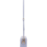 Borsa a tracolla da donna Ecopelle 7181-LIGHT BLUE Sergio Valentini