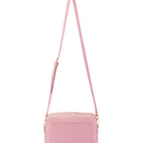Borsa a tracolla da donna Ecopelle 7181-PINK Sergio Valentini