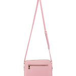 Borsa a tracolla da donna Ecopelle 7181-PINK Sergio Valentini