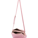 Borsa a tracolla da donna Ecopelle 7181-PINK Sergio Valentini