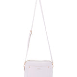 Borsa a tracolla da donna Ecopelle 7181-WHITE Sergio Valentini