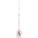 Borsa a tracolla da donna Ecopelle 7181-WHITE Sergio Valentini
