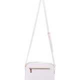 Borsa a tracolla da donna Ecopelle 7181-WHITE Sergio Valentini