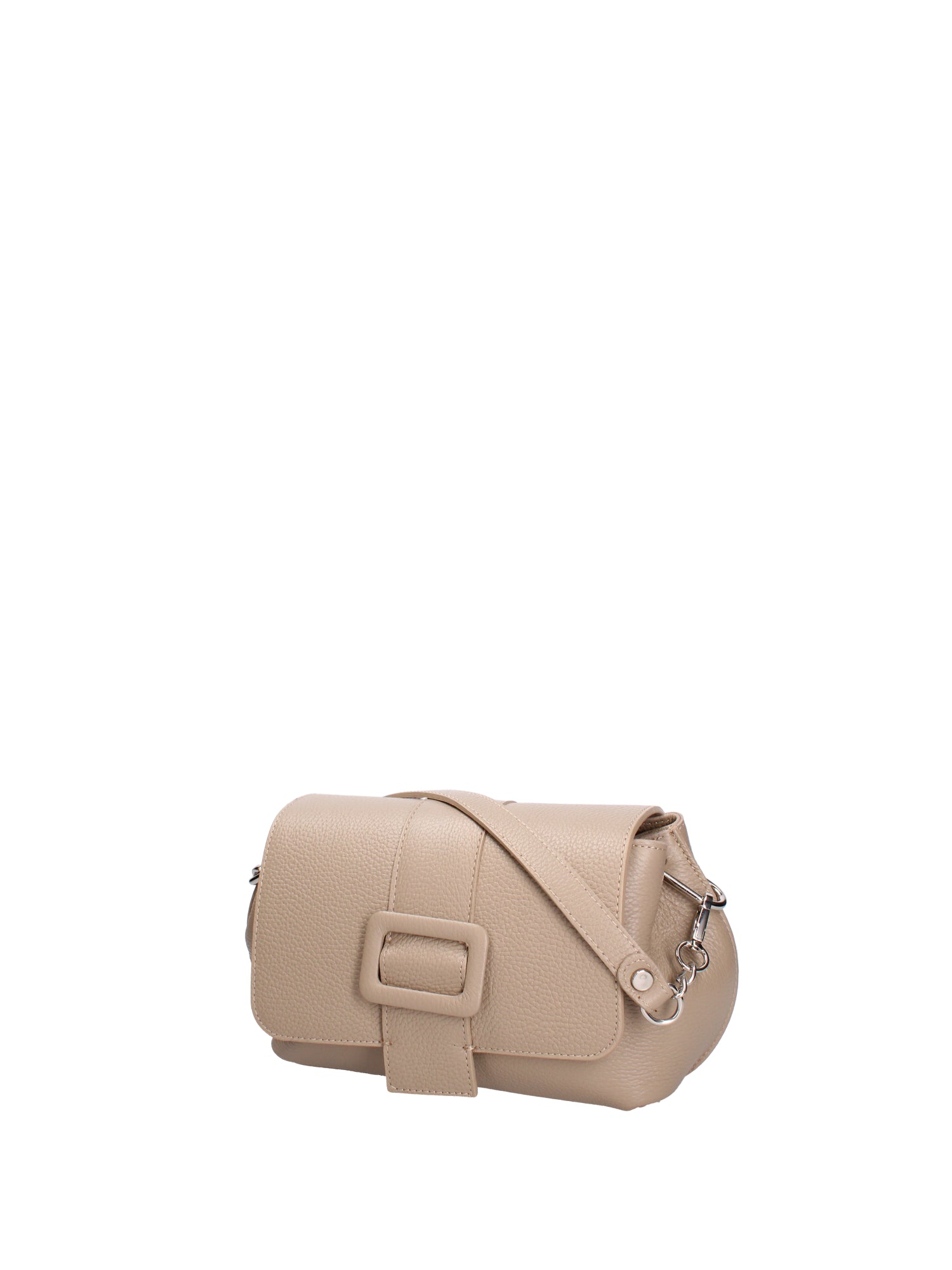 Borsa a tracolla da donna Vera pelle 07143-D05 CAPPUCCINO Roberta Rossi
