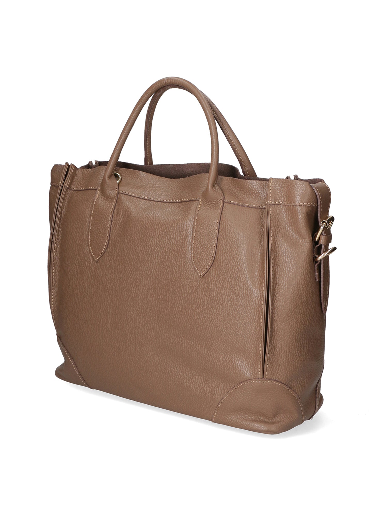 Doralice Borsa a mano da donna Vera pelle 80029-D40 TAUPE TAUPE Gave Lux