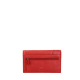 Portafoglio da uomo in pelle Cuoio grasso di vitello HILB-51126-ROSSO Hill Burry