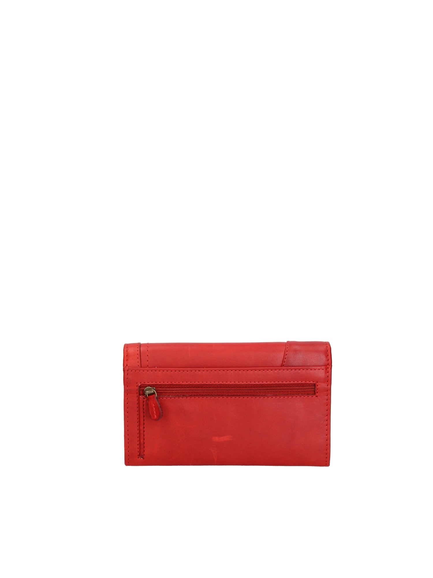 Portafoglio da uomo in pelle Cuoio grasso di vitello HILB-51126-ROSSO Hill Burry