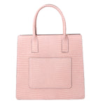 Giulia Borsa a mano da donna Vera pelle effetto cocco 468W-LU13 ROSA BABY Viola Castellani