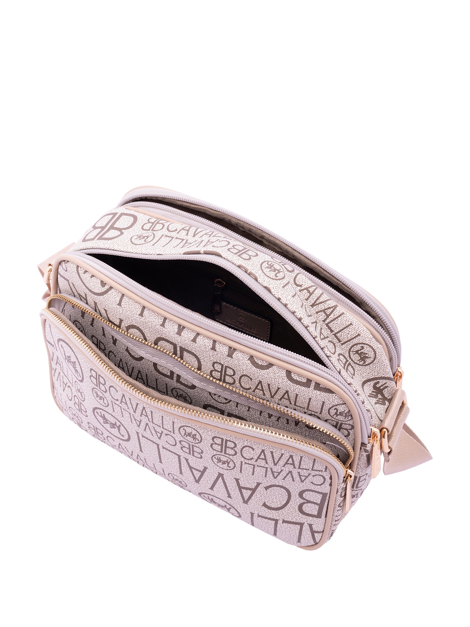 Borsa a tracolla da donna Ecopelle BC1375-ALBICOCCA B Cavalli