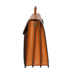 Nevio 7010-CUOIO COGNAC Borsa da lavoro uomo in pelle Gave Lux