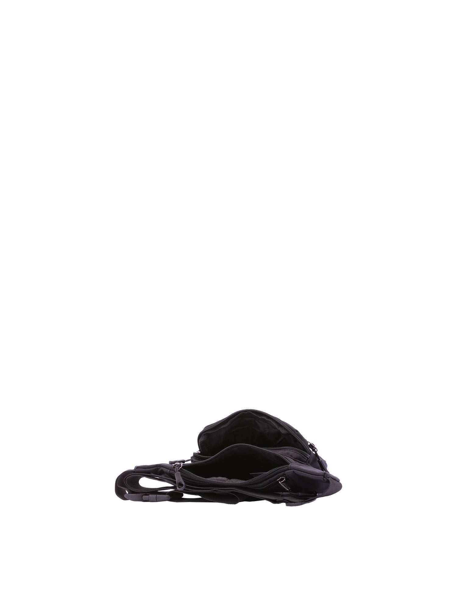 Marsupio da uomo in poliestere Casual BC1242-NERO B Cavalli