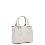 Borsa a mano da donna 100% pelle vegana PU 720-1PT-BEIGE Diana&co