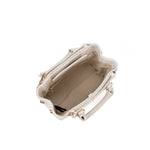 Borsa a mano da donna 100% pelle vegana PU 720-1PT-BEIGE Diana&co