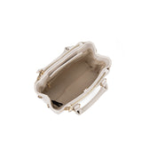 Borsa a mano da donna 100% pelle vegana PU 720-1PT-BEIGE Diana&co