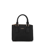 Borsa a mano da donna 100% pelle vegana PU 720-1PT-BLACK Diana&co
