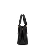 Borsa a mano da donna 100% pelle vegana PU 720-1PT-BLACK Diana&co
