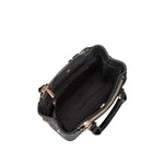 Borsa a mano da donna 100% pelle vegana PU 720-1PT-BLACK Diana&co