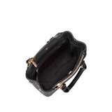 Borsa a mano da donna 100% pelle vegana PU 720-1PT-BLACK Diana&co