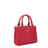 Borsa a mano da donna 100% pelle vegana PU 720-1PT-RED Diana&co