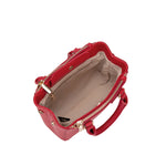 Borsa a mano da donna 100% pelle vegana PU 720-1PT-RED Diana&co