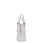 Borsa a mano da donna 100% pelle vegana PU 720-1PT-WHITE Diana&co