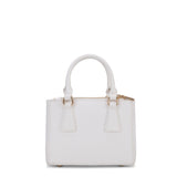 Borsa a mano da donna 100% pelle vegana PU 720-1PT-WHITE Diana&co
