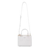 Borsa a mano da donna 100% pelle vegana PU 720-1PT-WHITE Diana&co