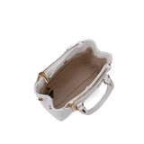 Borsa a mano da donna 100% pelle vegana PU 720-1PT-WHITE Diana&co
