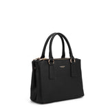 Borsa a mano da donna 100% pelle vegana PU 720-2PT-BLACK Diana&co