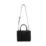 Borsa a mano da donna 100% pelle vegana PU 720-2PT-BLACK Diana&co