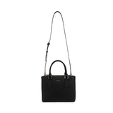 Borsa a mano da donna 100% pelle vegana PU 720-2PT-BLACK Diana&co