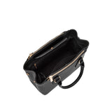 Borsa a mano da donna 100% pelle vegana PU 720-2PT-BLACK Diana&co