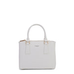 Borsa a mano da donna 100% pelle vegana PU 720-2PT-WHITE Diana&co