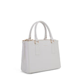 Borsa a mano da donna 100% pelle vegana PU 720-2PT-WHITE Diana&co
