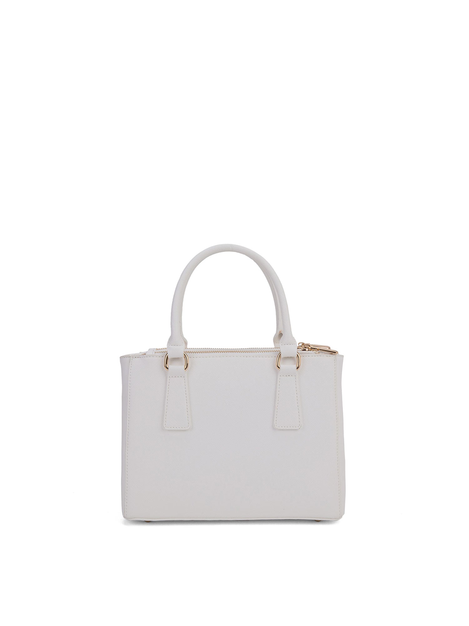 Borsa a mano da donna 100% pelle vegana PU 720-2PT-WHITE Diana&co