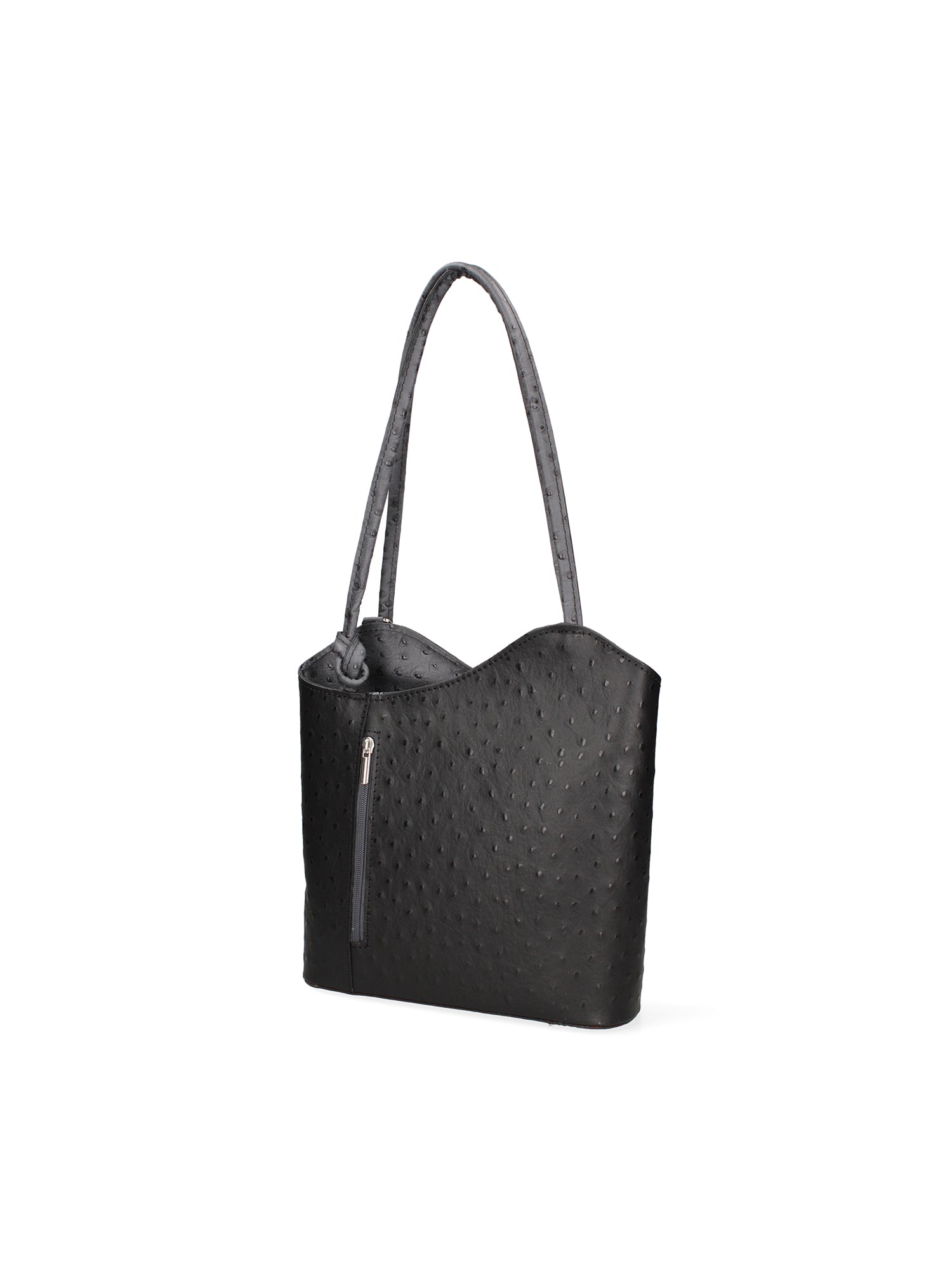 Chanel 3005-20 NERO 19 GRIGIO Zaino da donna in vera pelle Gave Lux