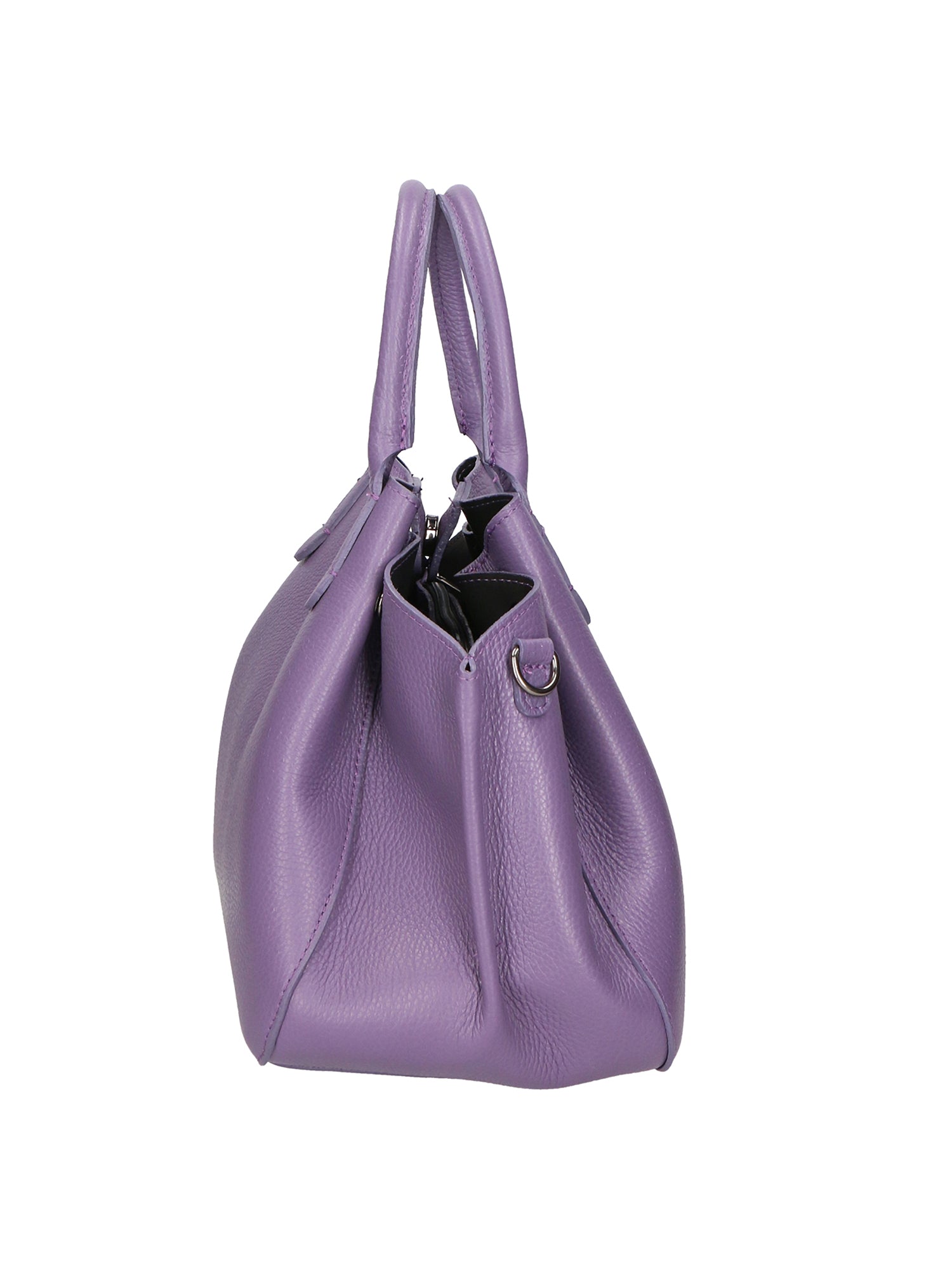 Vincenza Borsa a mano da donna Vera pelle 06898-D87 VIOLET Gave Lux