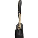 Borsa a mano donna 100% gomma FLAT PENKA M-BLACK-GOLD Marc Ellis