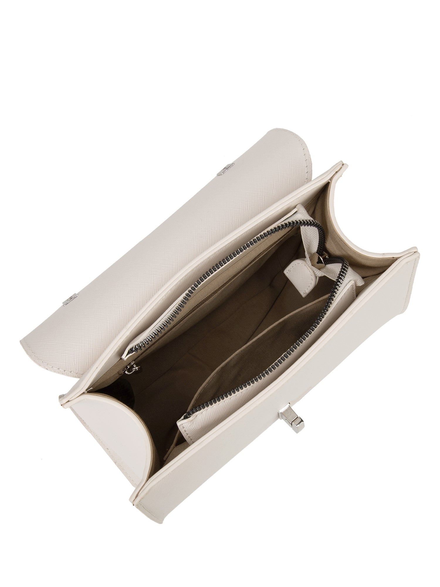 Borsa a mano da donna Ecopelle 722-2PT-BEIGE Diana&co
