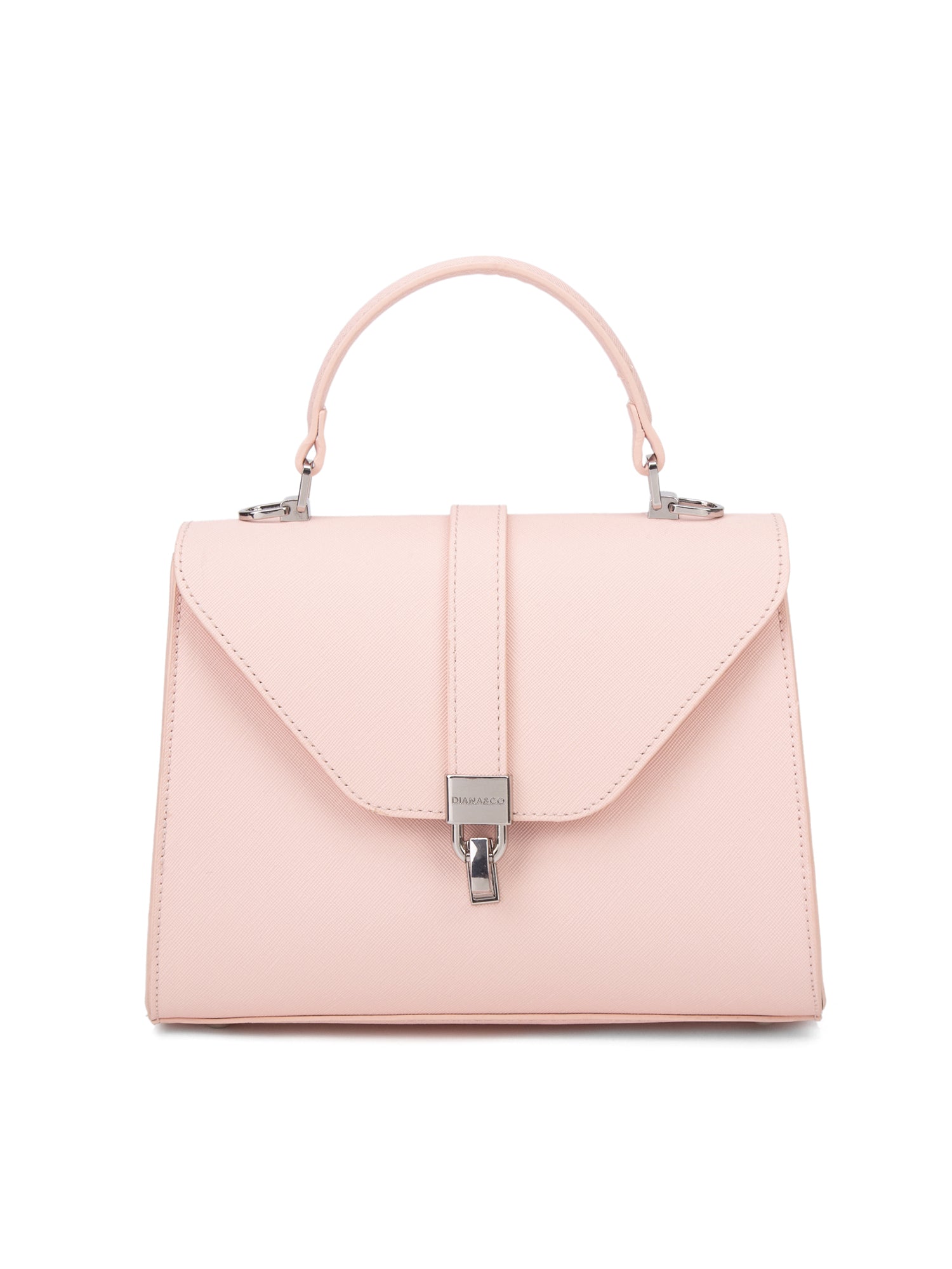 Borsa a mano da donna Ecopelle 722-2PT-BLUSH PINK Diana&co
