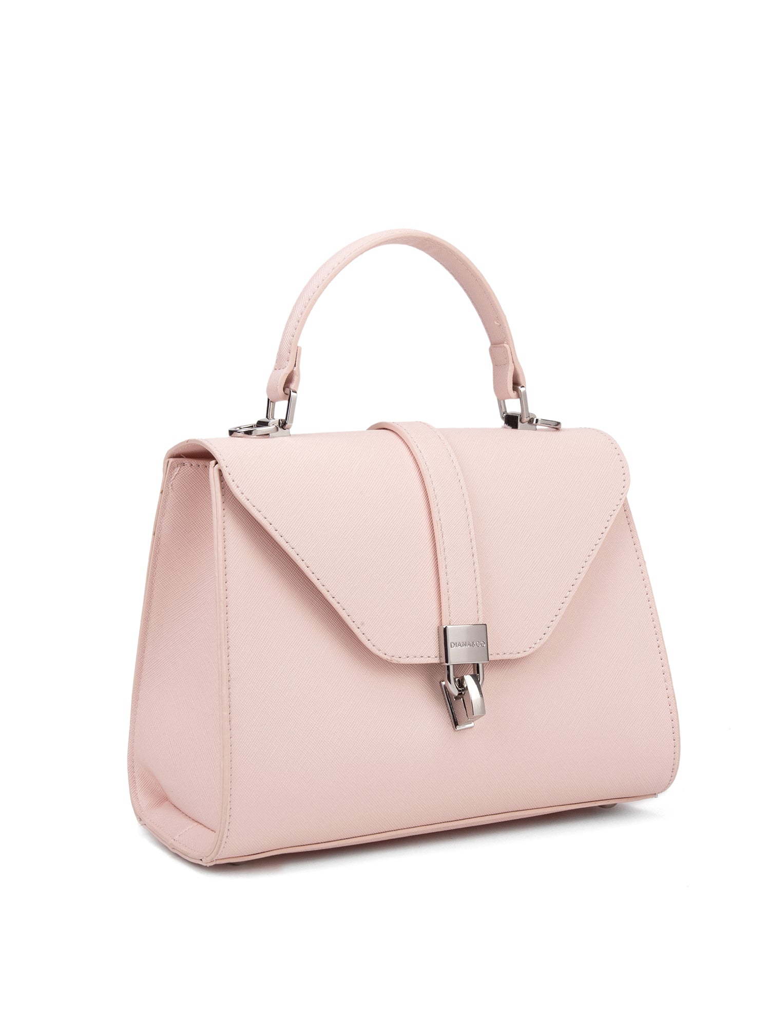 Borsa a mano da donna Ecopelle 722-2PT-BLUSH PINK Diana&co