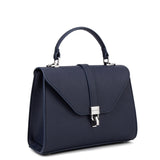 Borsa a mano da donna Ecopelle 722-2PT-NAVY BLUE Diana&co