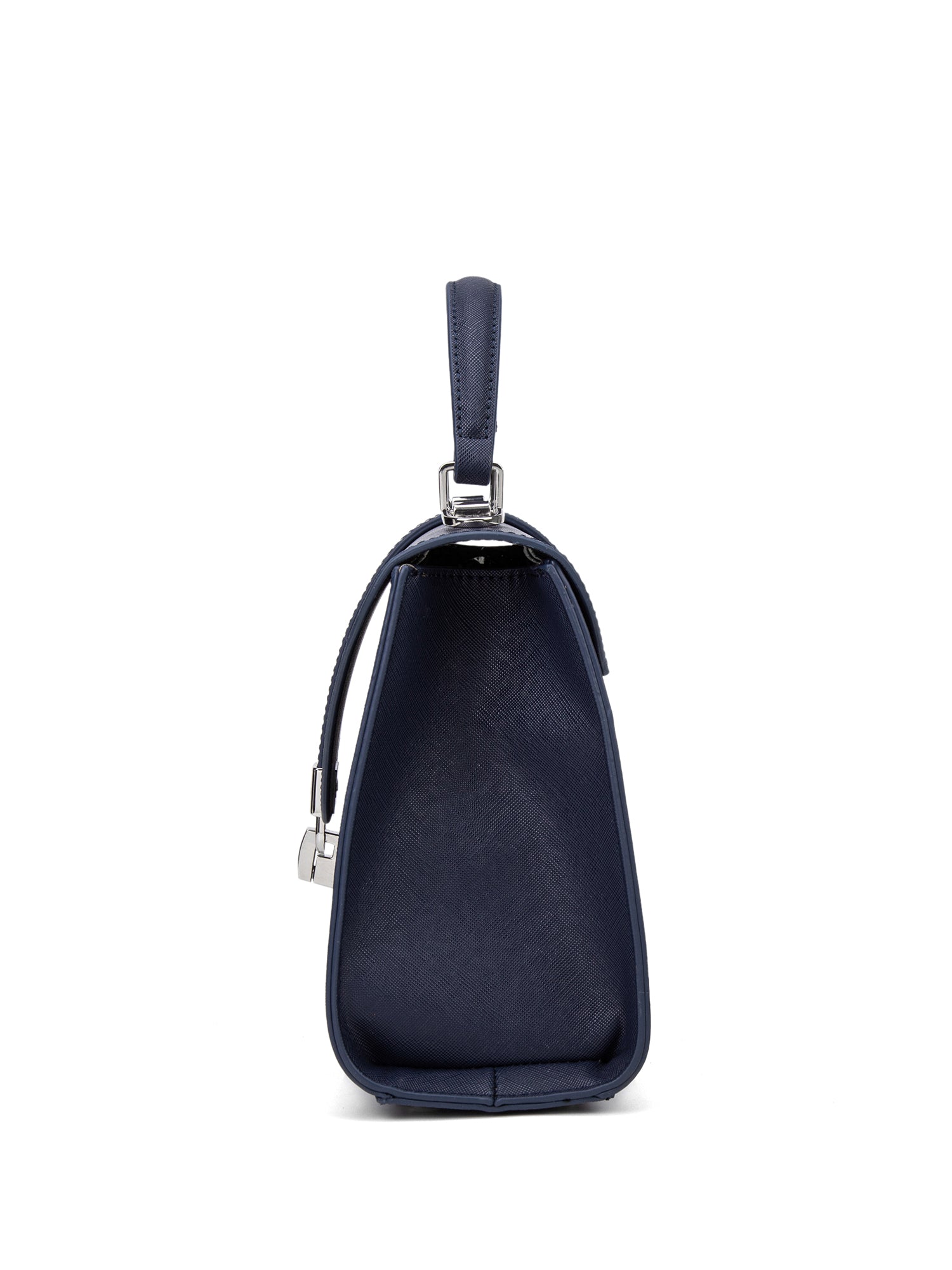 Borsa a mano da donna Ecopelle 722-2PT-NAVY BLUE Diana&co