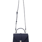 Borsa a mano da donna Ecopelle 722-2PT-NAVY BLUE Diana&co